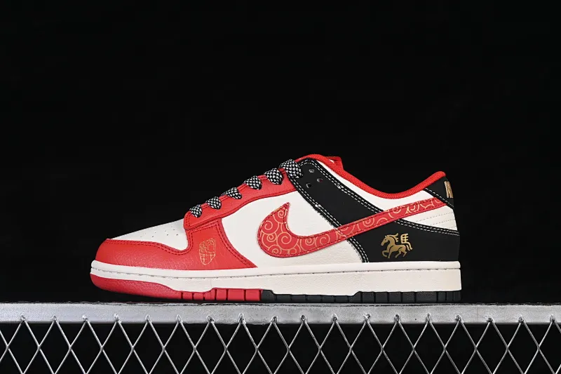 All categories Nk SB Dunk Series Nk SB Dunk Low High-end customized low-top sneakers Nike SB Dunk Low Limited to the Year of the Horse Good fortune to start the new year High-end customized low-top casual skate shoes HT5088-657